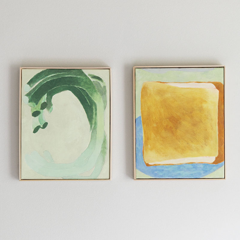 個展「焦色與青藍（コゲとあお）」之參展作品